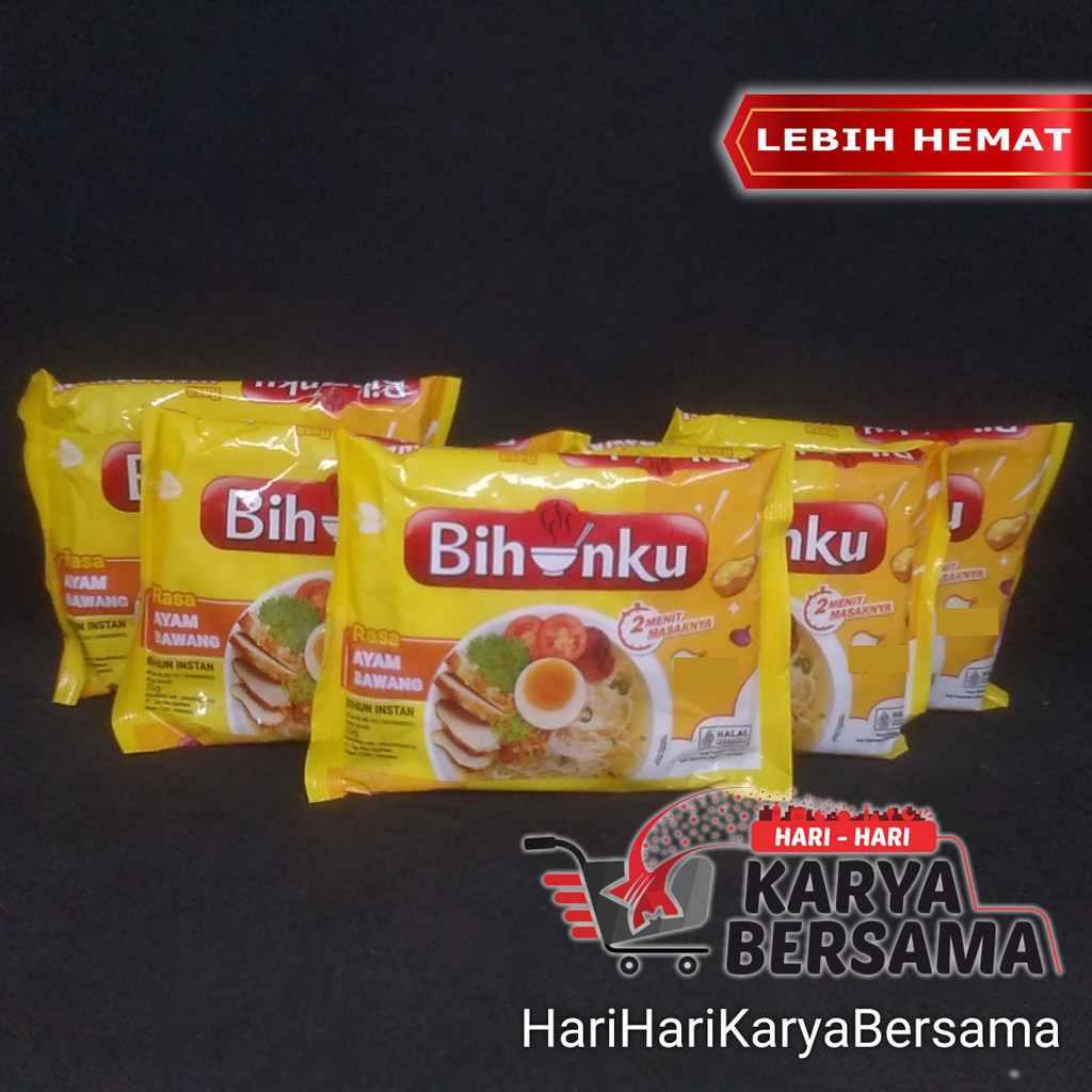 

MAKANAN MI INSTAN BIHUNKU RASA AYAM BAWANG PACK 5'S X 55GR