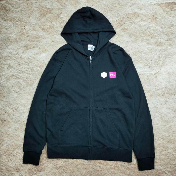 jaket zip hoodie murah bagus PRINTSTAR PAC hitam casual size L