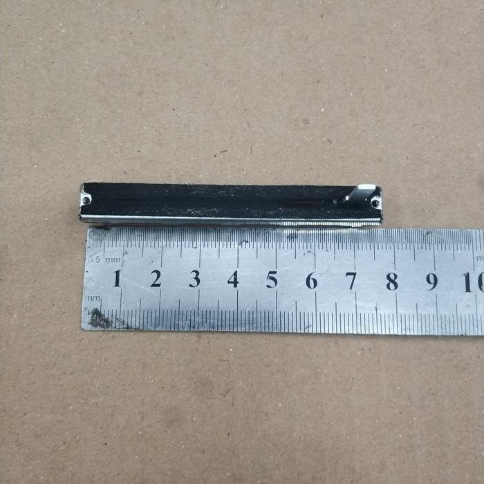 (BACA DESKRIPSI) Potensio geser 7,5cm streo / potensio mixer 7,5cm kaki 3-3 Stereo