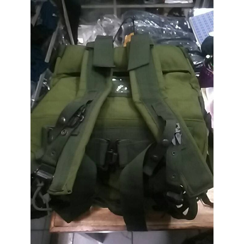 RANSEL KOREA AJA TAS RANSEL KOREA / TAS GUNUNG CARRIER / TAS PUNGGUNG JATAH TNI ASLI