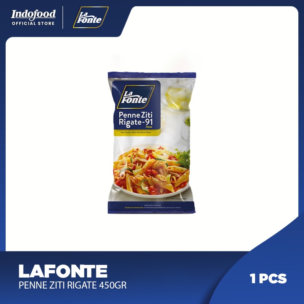 

La Fonte Penne Ziti Rigate 450 Gr