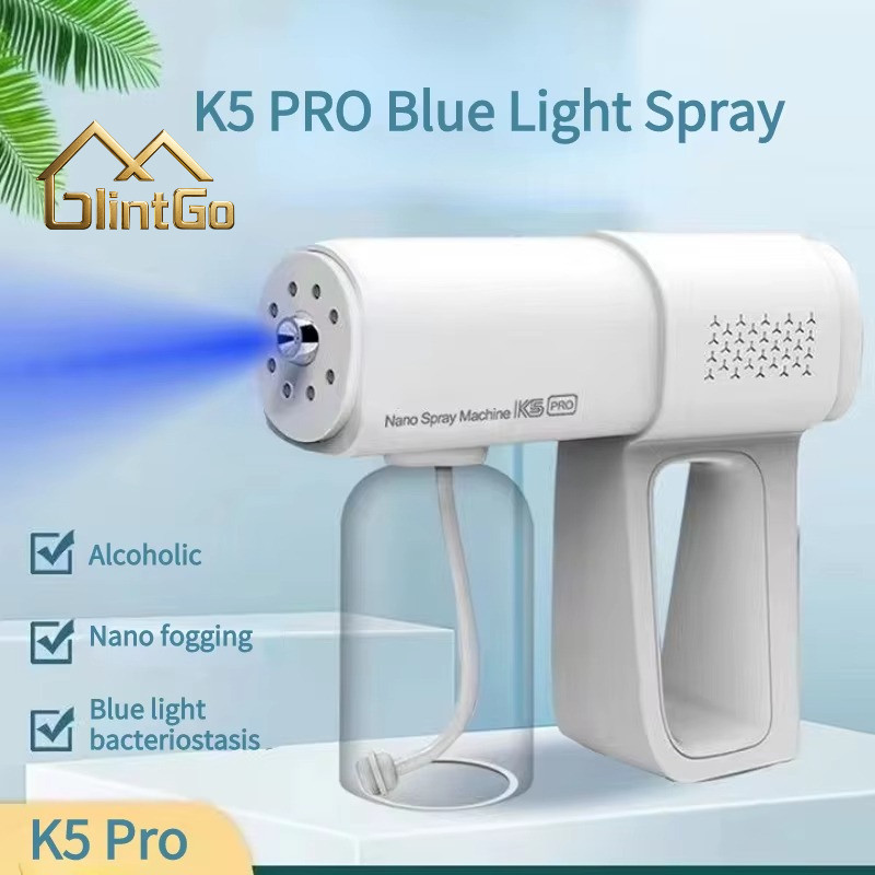 Nano Spray Steam Gun Nano Mist Machine Portable Facial Steamer Hair Care Untuk Wajah & Rambut