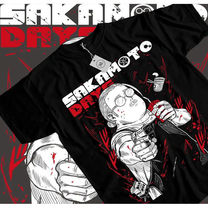 Kaos Anime Sakamoto Days Taro Sakamoto Nagumo Sakamoto Days Semua Ukuran