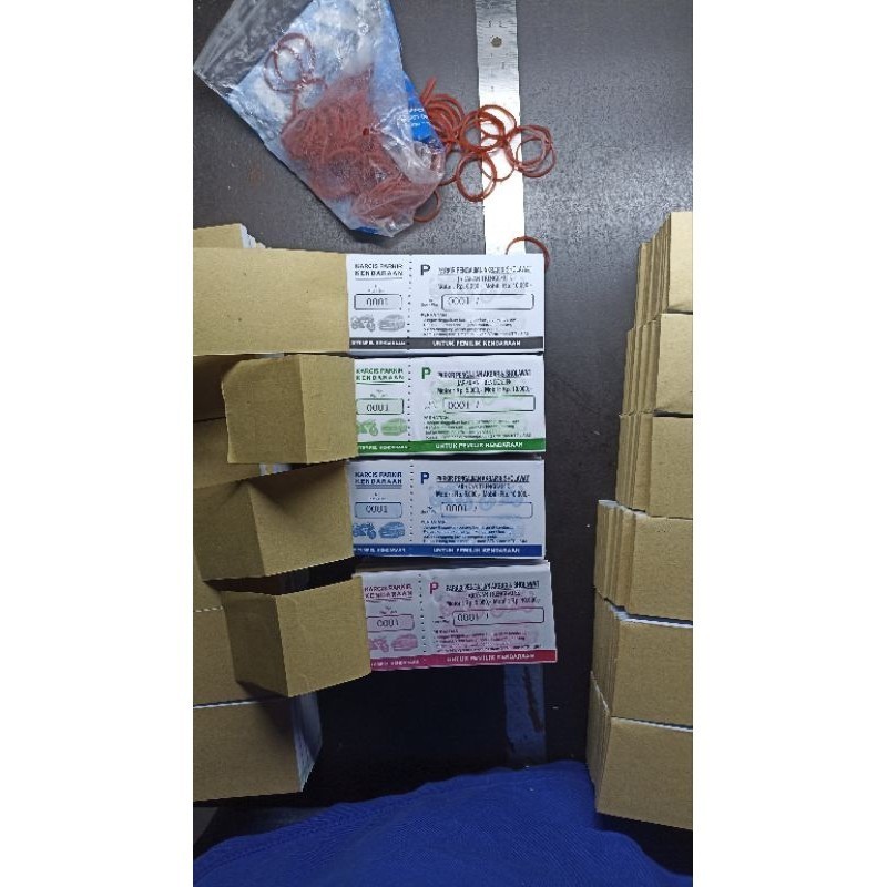 

Cetak KARCIS PARKIR MURAH BISA CUSTOM Murah