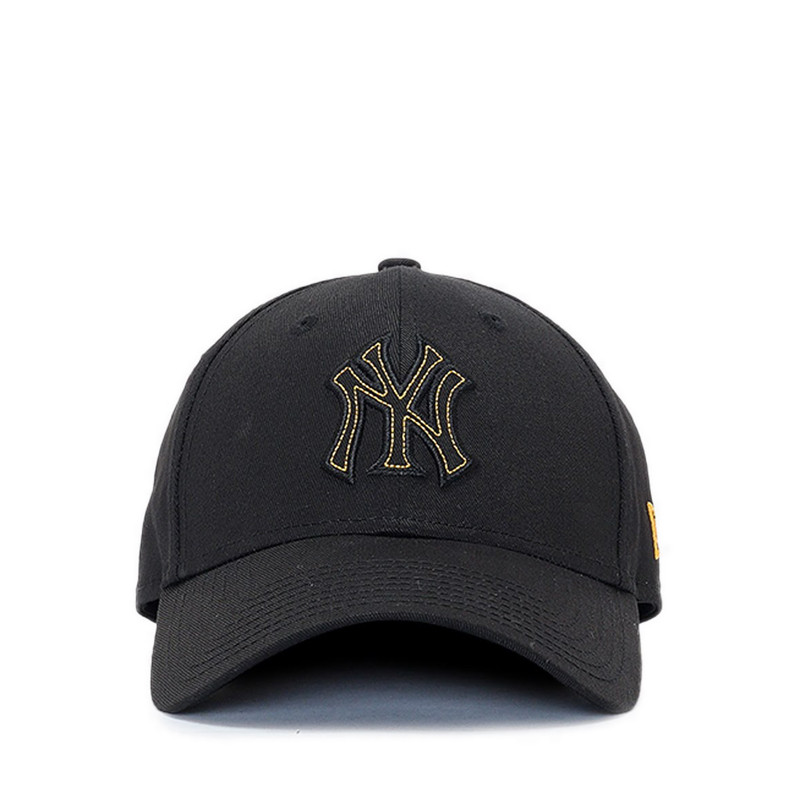 New Era 940 Applique New York Yankees Men's Cap - Black