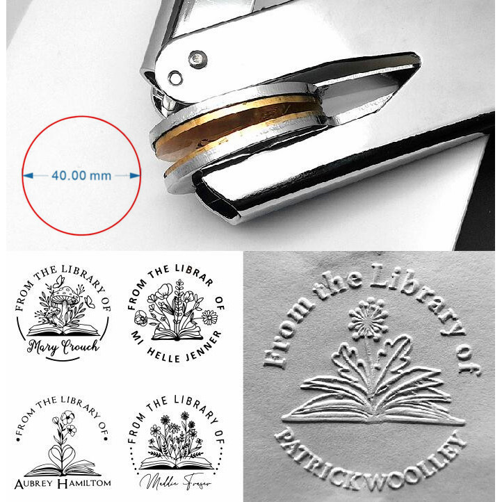 

Exlibris Stamp for book, Personalized Stamp, Custom Exlibris Stamp, Ex Libris Stamp, Book Gift,Bookworm gift, Bookplate Stamp