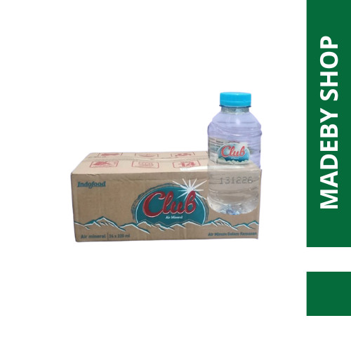 

[1 kardus] Air Mineral Club botol mini 24 x 250 ml
