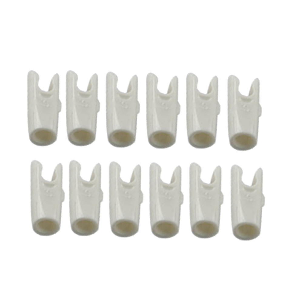 50pcs Archery Pin Nock Size 2.8mm Nock L Type for ID3.2mm Recurve Bow and Arrow Target Shooting Hunt