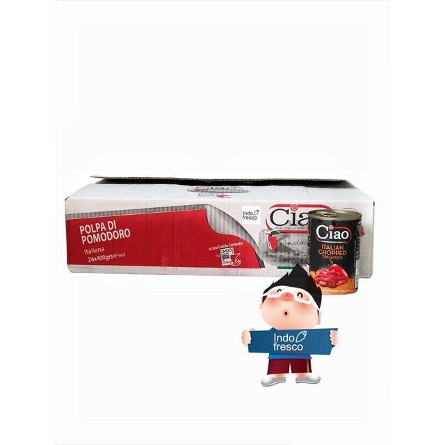

PROMO! Ciao Tomat Potong dalam Jus Tomat- Chopped Tomatoes 400 g 1 dus GRAB GOSEND