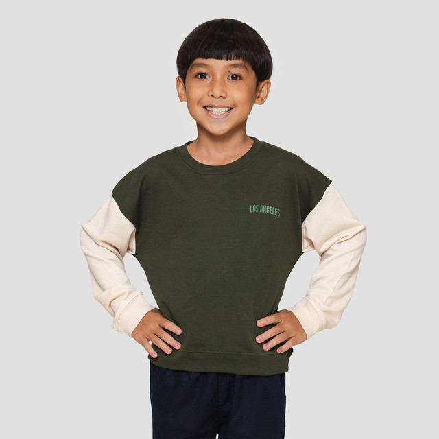 Little M Oversize Los Angeles Sweater Anak Laki-laki 122950700