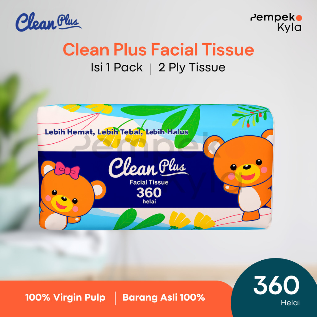 tissue clean plus 180 sheets