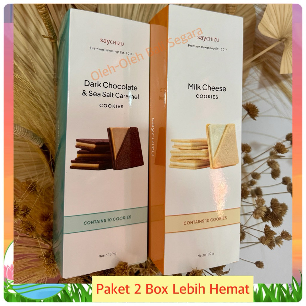 

Saychizu Bali Cookies | Paket Hemat 2 box 2 Rasa
