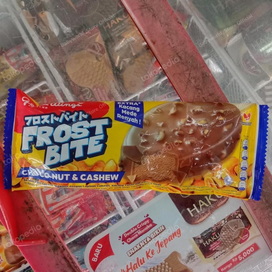 

Frost Bite Ice Cream Es Krim Rasa Choconut / Cookies & Cream / Yakoo With Strawberry Jelly / Boba Milk Tea / Coconut Shake / Double Choco