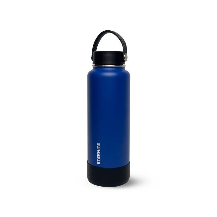 

ETERNITE Flex 40oz [24hours Cold | 24hours Hot] Insulated Water Bottle with Stainless Steel 304 - 1200mL Tumbler Botol Air Minum Tahan Panas Tahan Dingin Vacuum Baja tahan bocor warna random - AZURE BLUE