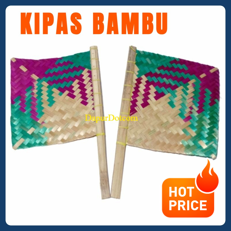 DD Hihid Kipas Angin Anyaman Bambu / Kipas Bambu Hihid Bayi