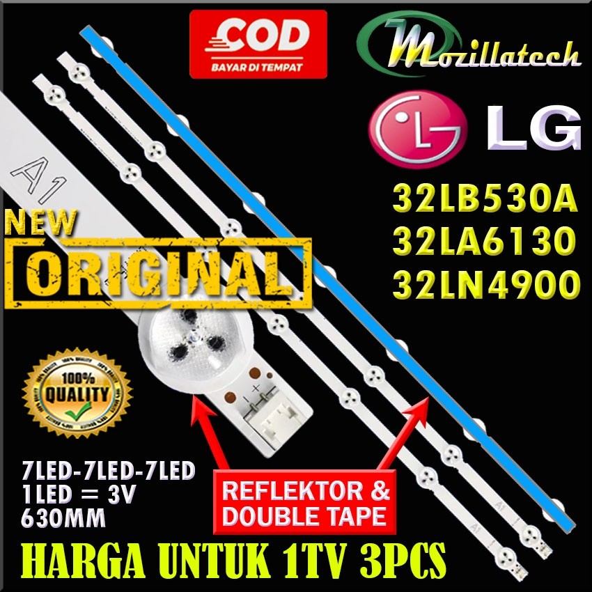 BACKLIGHT TV LED LG 32LB530A 32LB530 32LA6130 32LN4900
