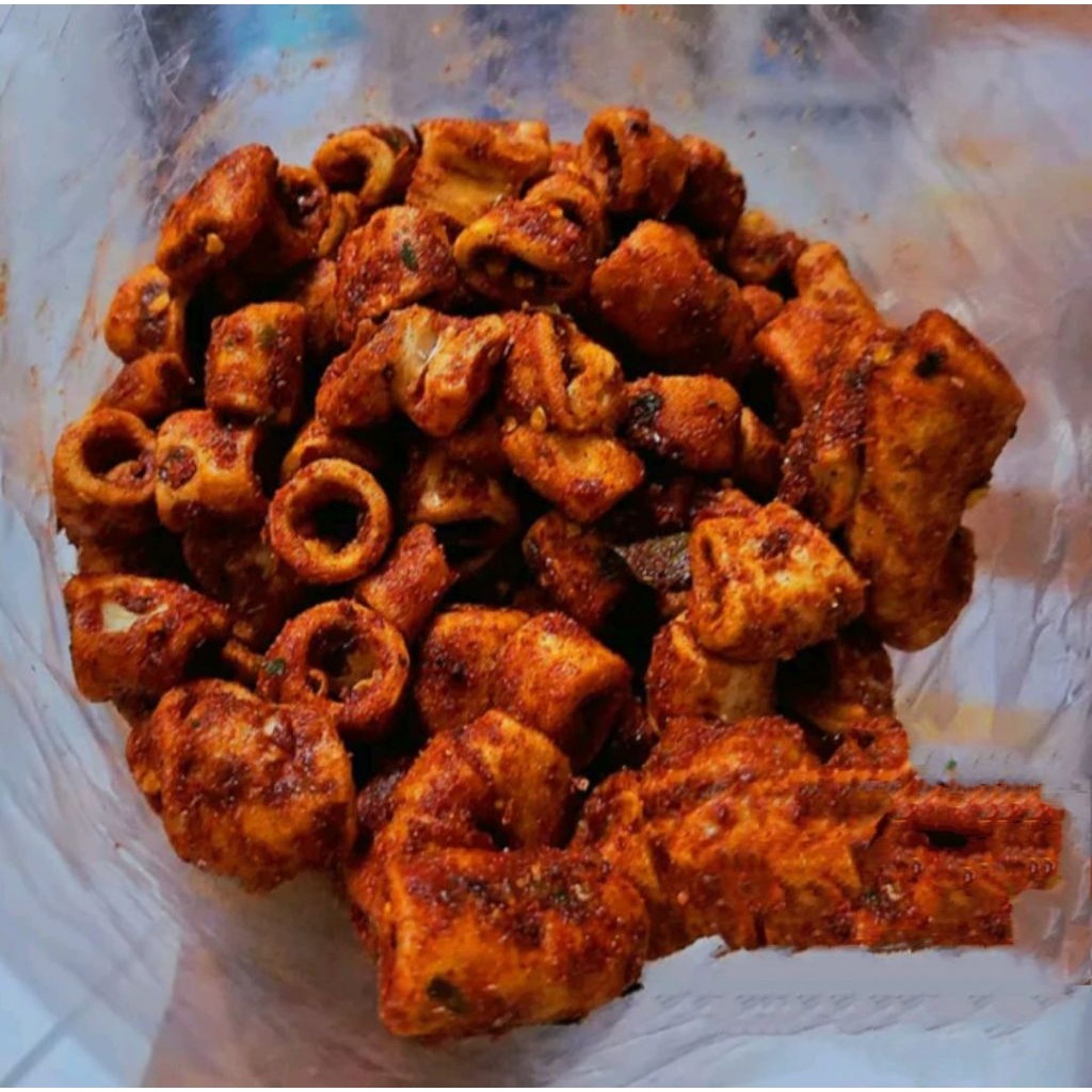 

SOTONG GORENG KRISPI PEDAS Daun JERUK 500gram