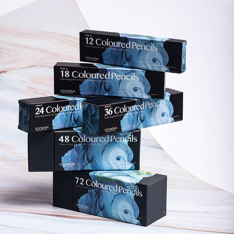 

12/24/36/48/72 Colors Pencil Set Oily Color Painting Lead with Box Sketch Wood Pencils School Drawing Supply Student Gifts