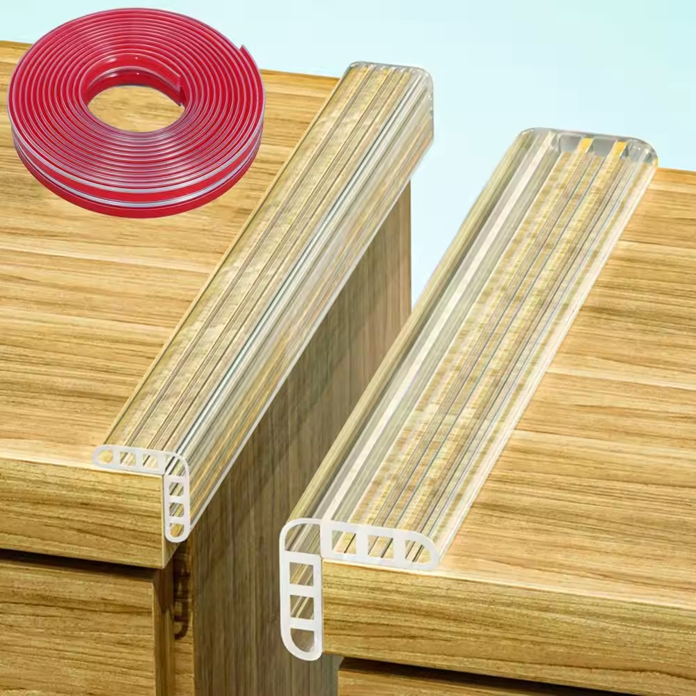 

ANS FMA High Quality PVC Transparent Table Edge Protector 1M 17.5x4mm - FM-M1
