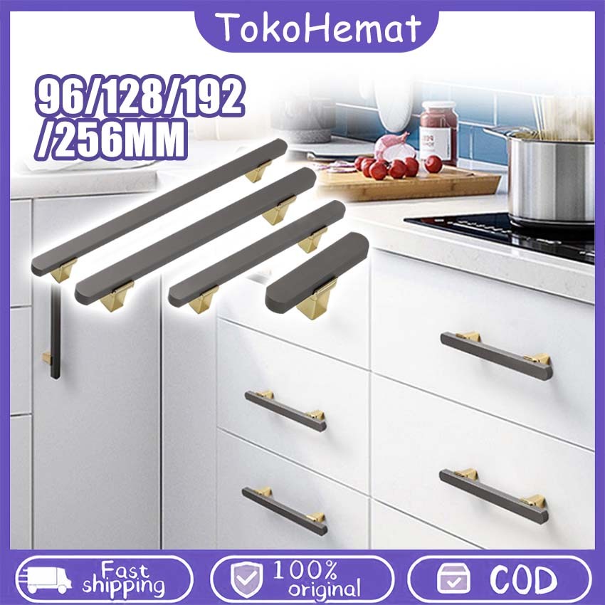 Gagang Pintu Lemari Model Baru Pegangan Lemari Nordic Tarikan Lemari Aluminium Handle Tarikan Laci