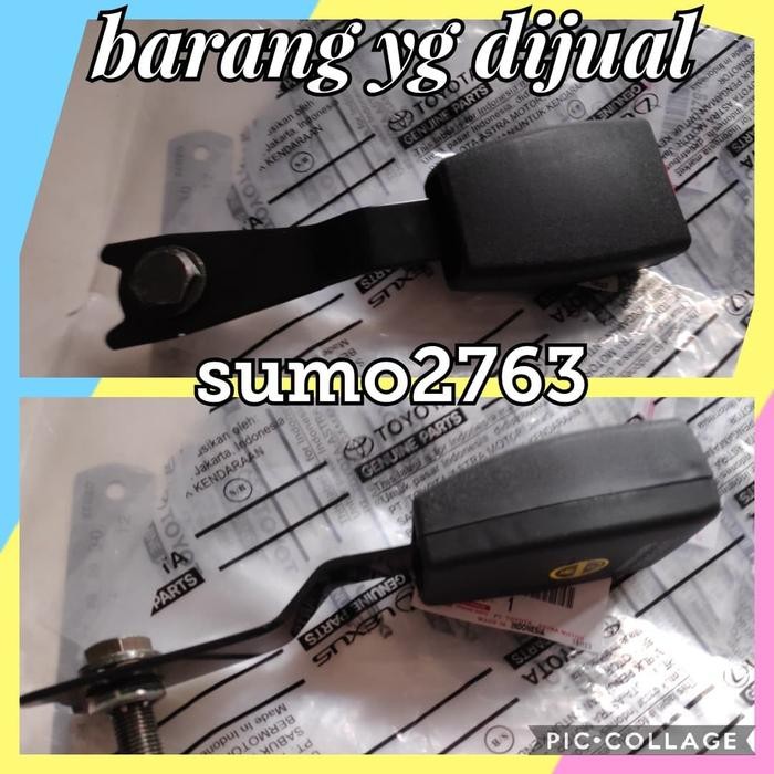 pengunci sabuk pengaman kijang kapsul LGX SGX KRISTA tahun 2000-2001 SPAREPART NEW