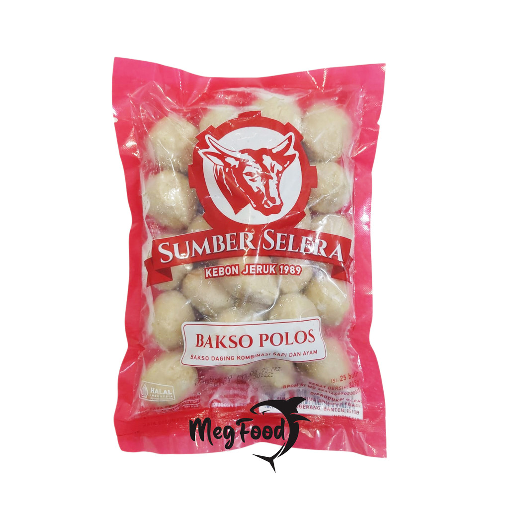 

Sumber Selera Bakso Sapi dan Ayam - Polos Isi 25 pcs