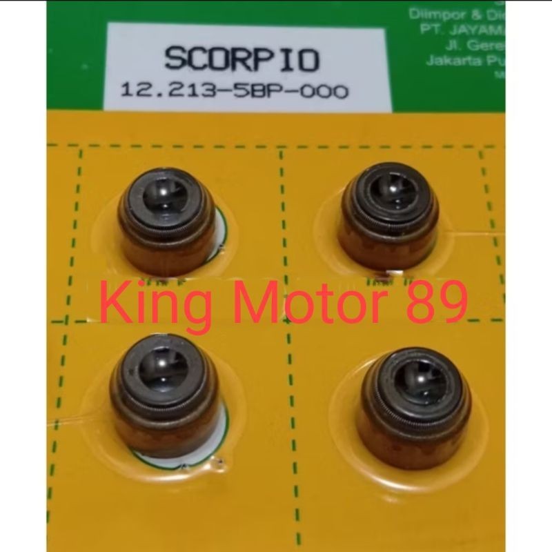 Seal sil klep Yamaha Scorpio Scorpio z original npp