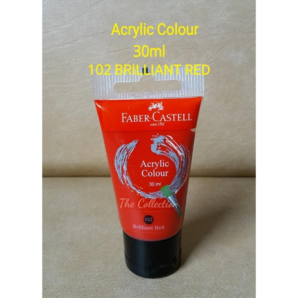 

ATK0389FC 30ml 102 Brilliant Red 183021 Cat Acrylic Faber Castell Draw