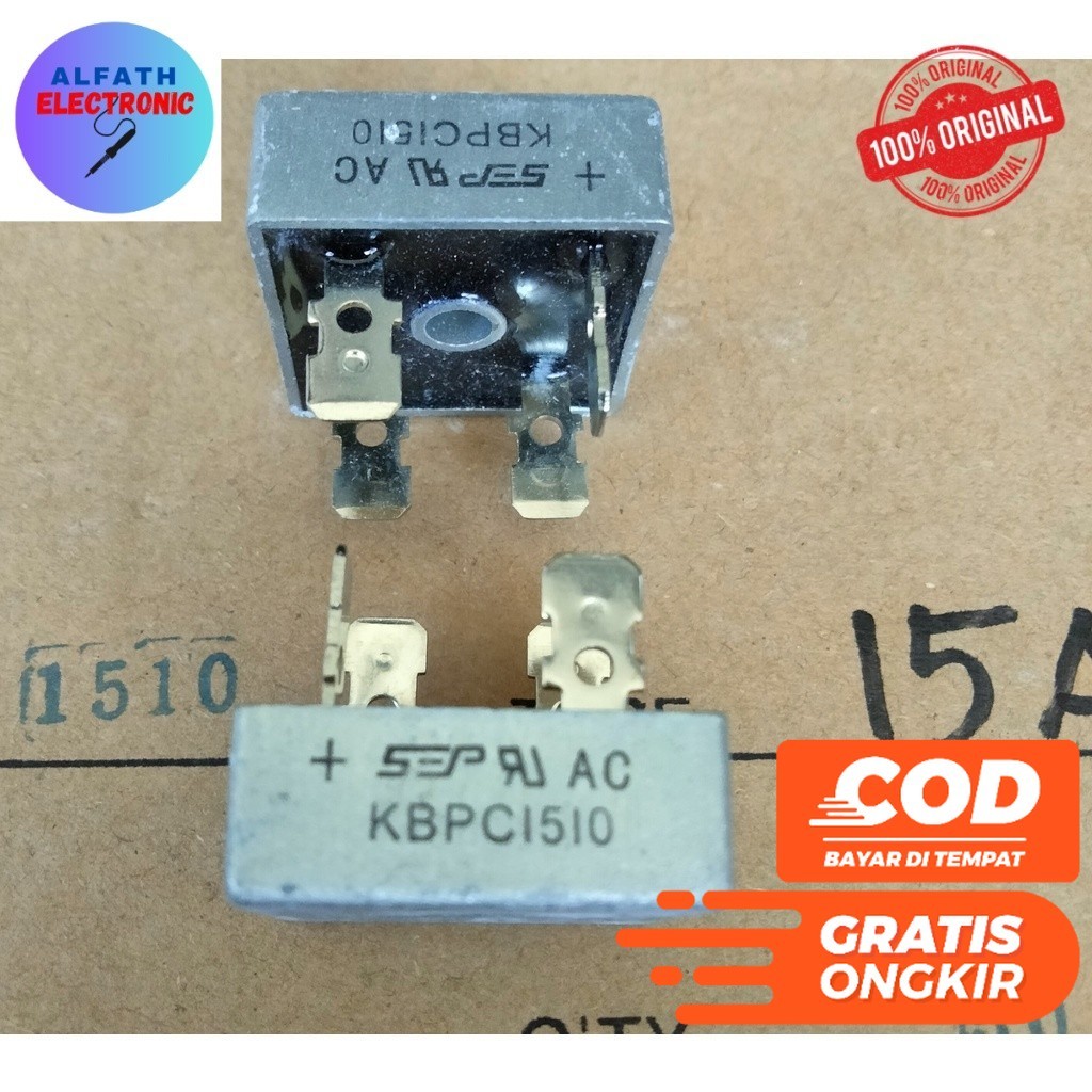 Diode Dioda BRIDGE kuprok kiprok 15A 15 AMPERE ORIGINAL KUALITAS BAGUS