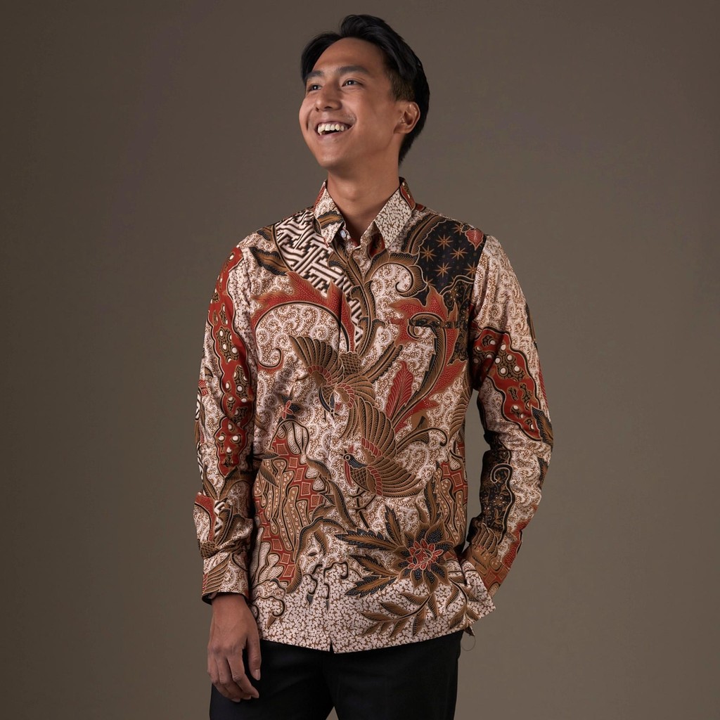 Airlangga - Mandalas Kemeja Batik Pria Premium Lengan Panjang