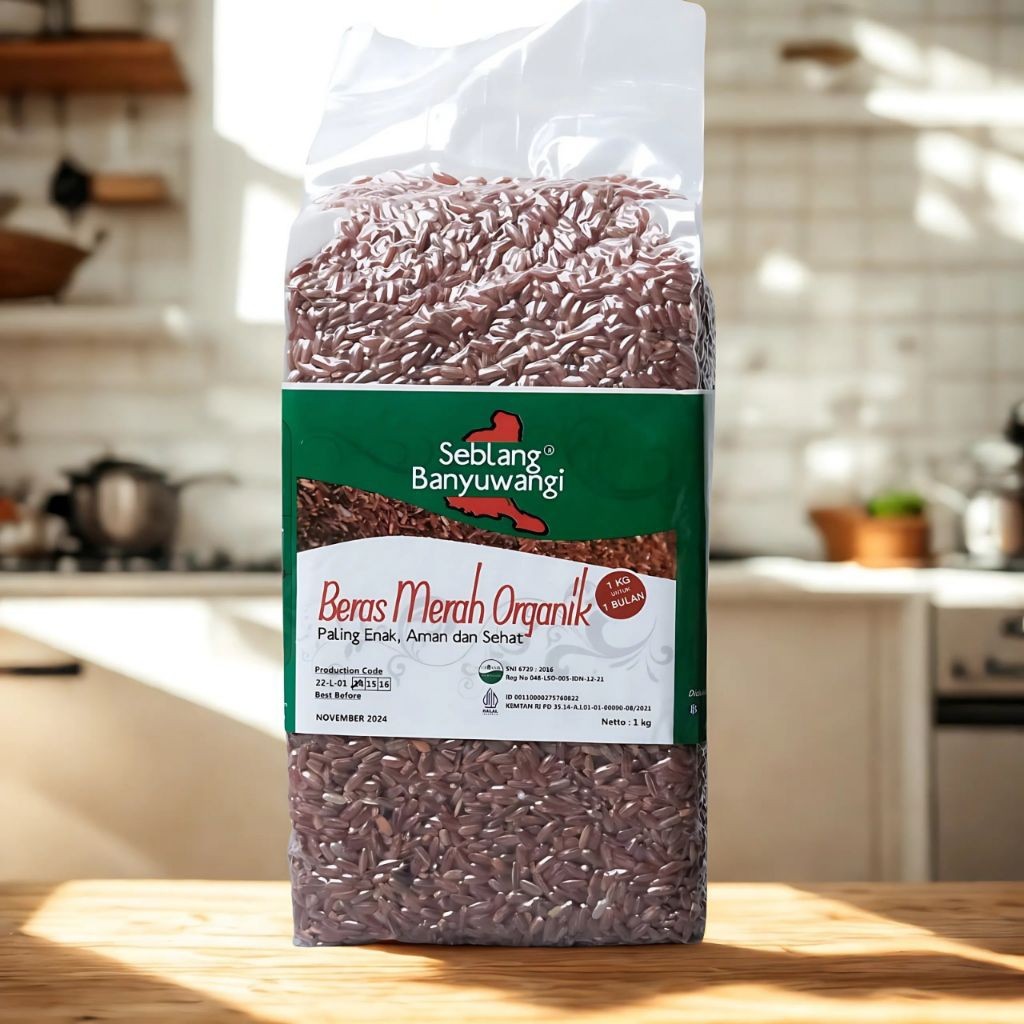 

Beras Merah Seblang Banyuwangi Organik - Beras Organik Diet