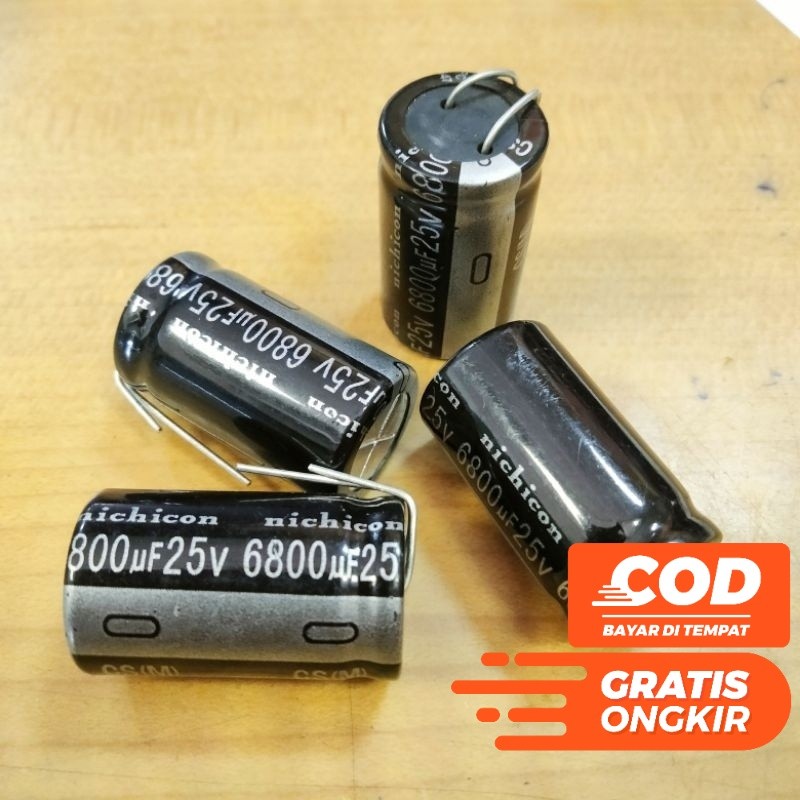 ELCO ELKO 6800UF 25V 6800 UF 25 VOLT