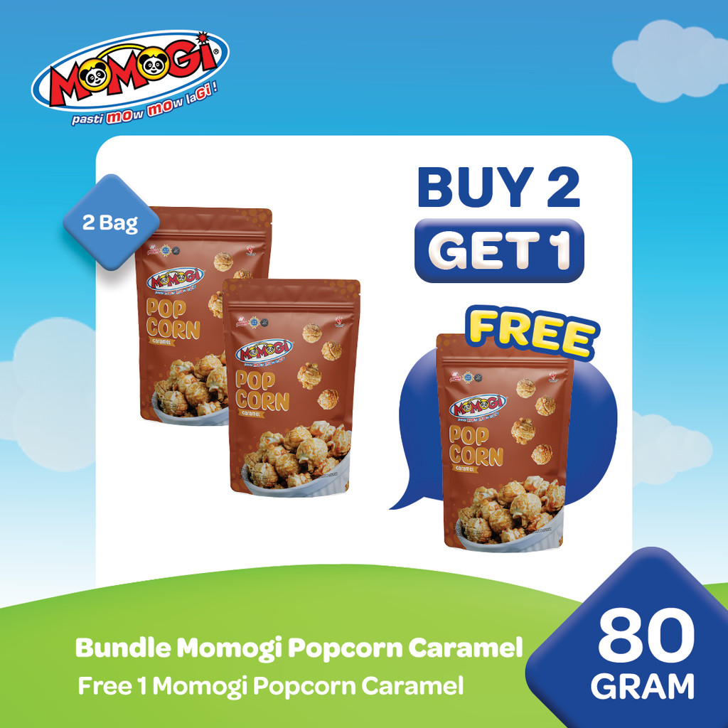 

Momogi Popcorn Caramel Bundle (Buy 2 Get 1)