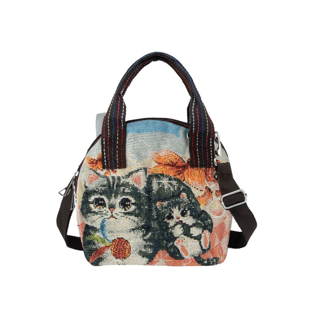 Tas selempang kanvas motif thailand 1786-2
