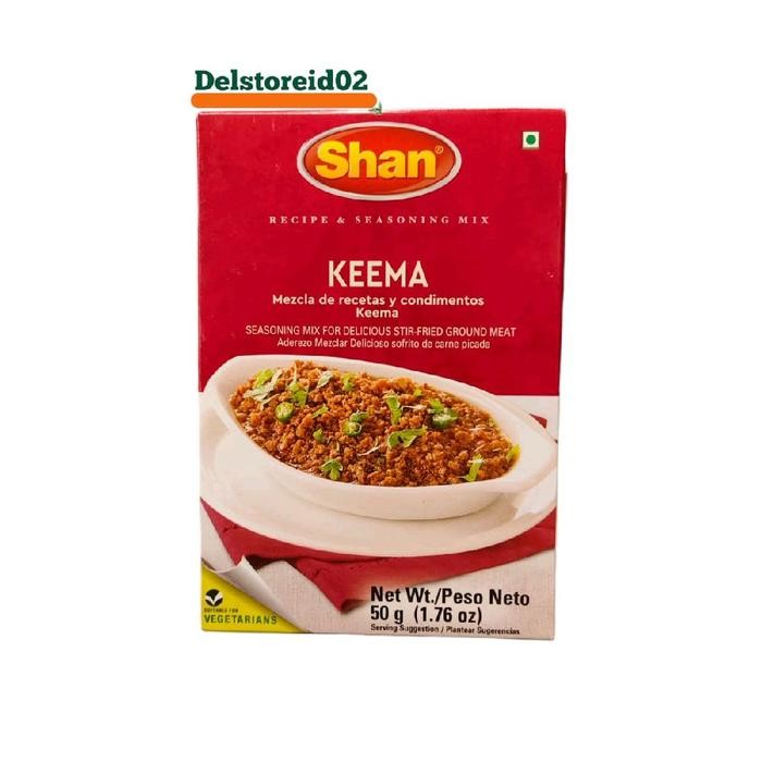

Shan recipe and seasoning mix keema for delicious stir fried ground meat 50gr