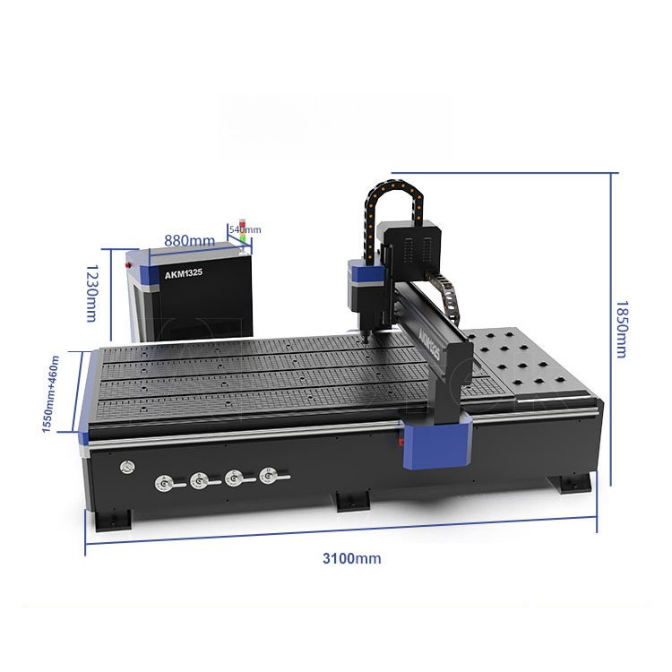 Wood Milling Machine CNC Router Furniture Making 1325 Working Area 4*8ft Wood Mdf Cnc Router Woodwor