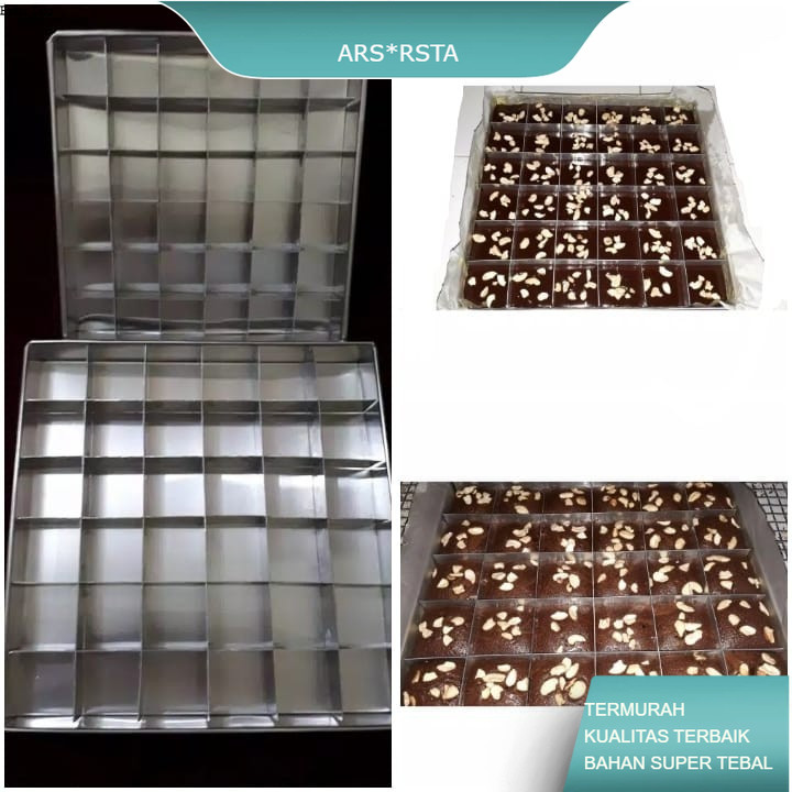 Loyang Sekat.Brownies / Cetakan Brownies