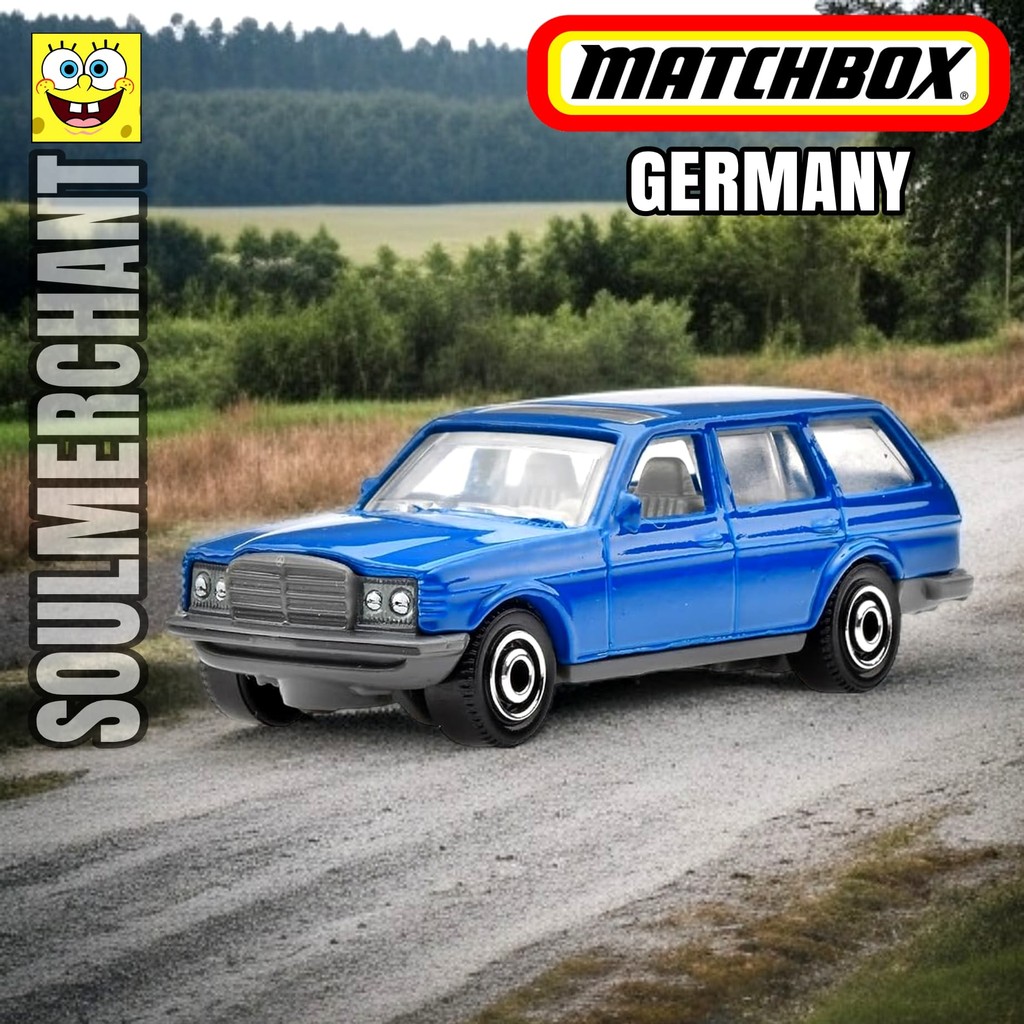 Matchbox Germany Series Mercedes Benz W 123 Diecast Mobil Eropa