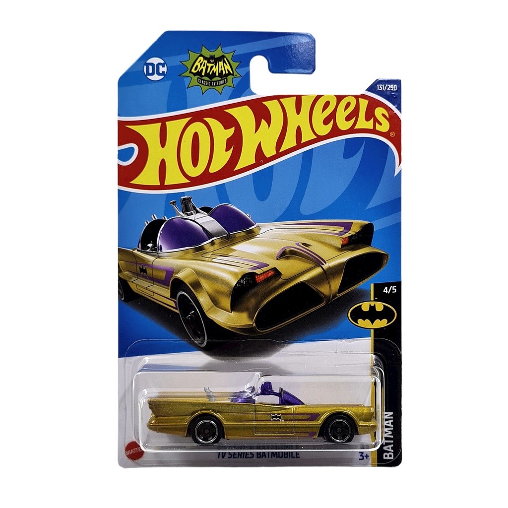 Hot Wheels Reguler TV Series Batmobile Gold Batman - N 2022