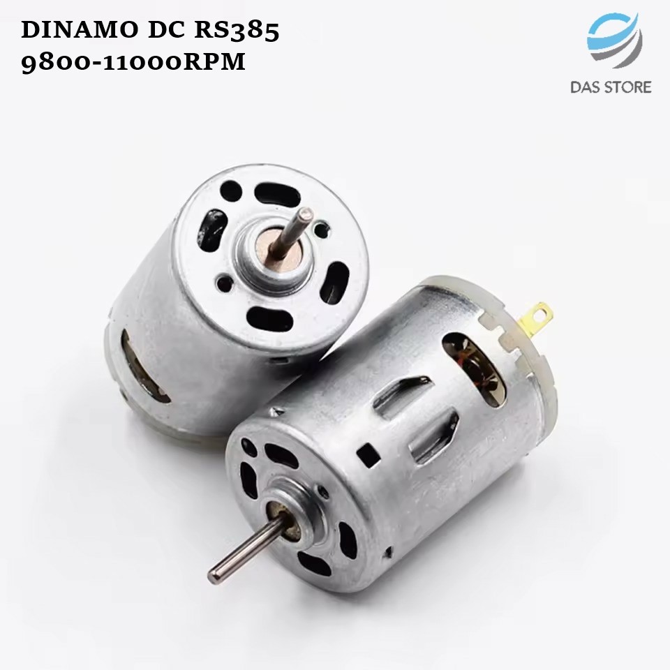 DINAMO DC 380 RS385 MOTOR MINI ELECTRIC 12V 24V 9800 - 11000RPM DC MOTOR