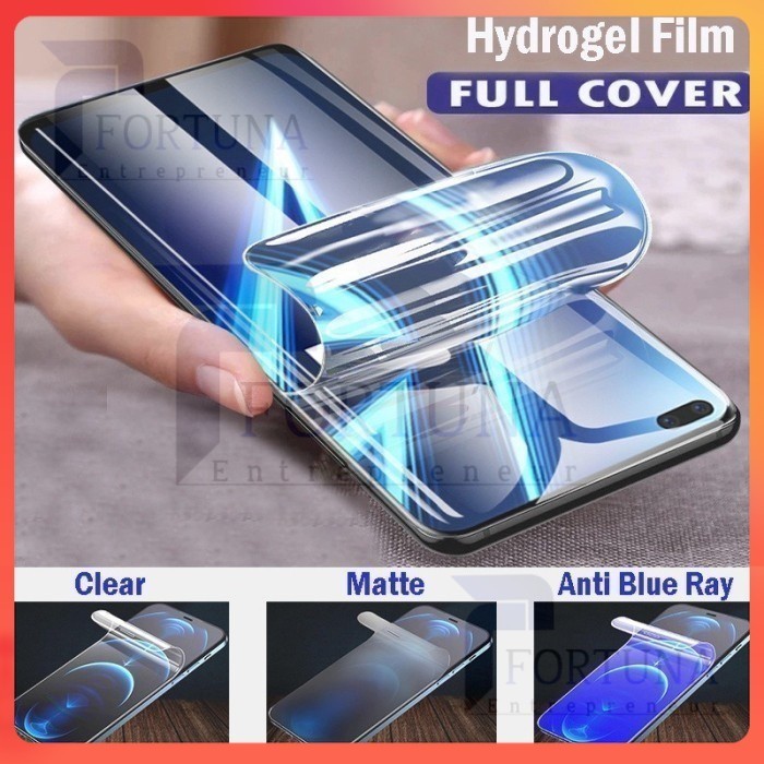 TG HUAWEI NOVA 5T 7i 10 9 PRO Y MAX Y7 PRO Y8 Y9 PRIME HYDROGEL Anti Gores Jelly FULL CLEAR MATTE SP
