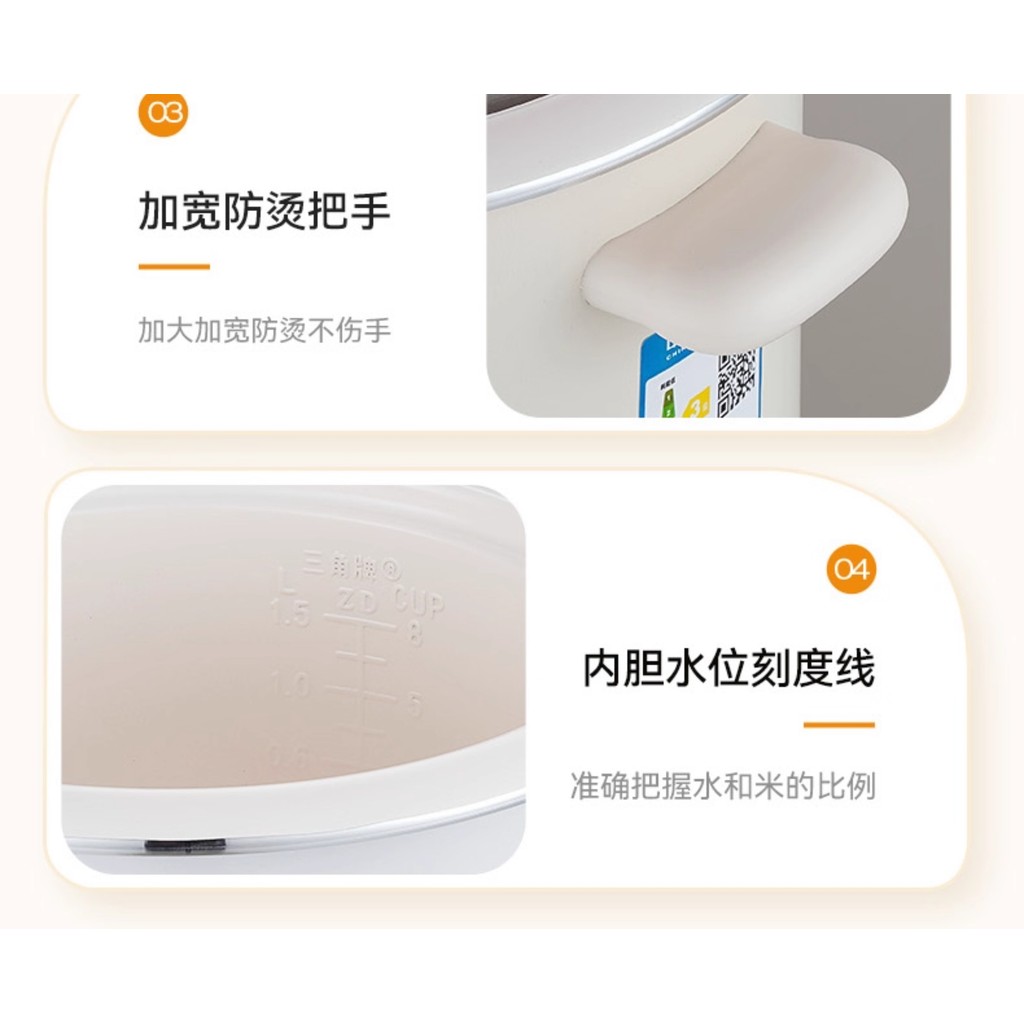 Rice cooker household old-fashioned rice cooker ceramic oil steaming 3L-6L rice cooker 2-3-4-5 peopl