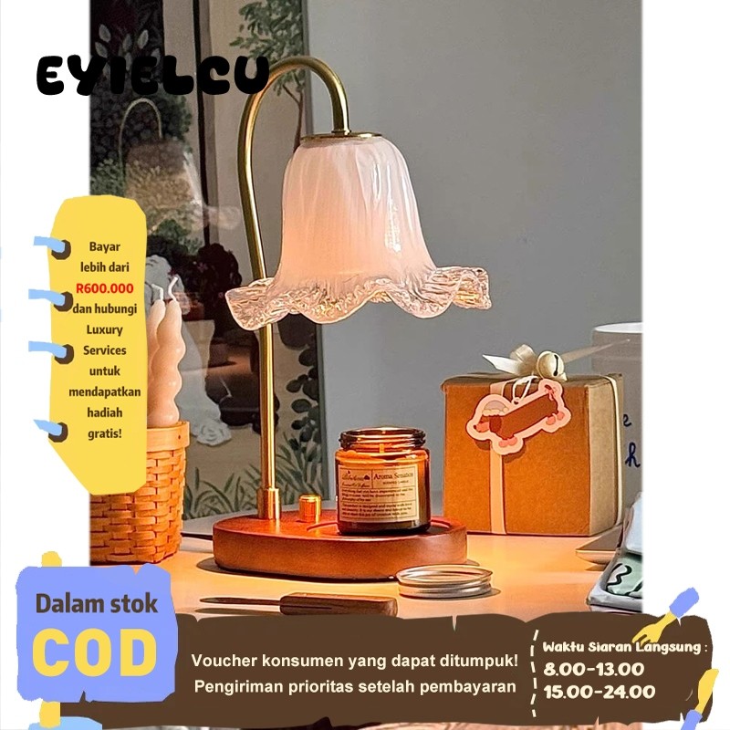 Eyre （Rekomendasi Manajer Toko ）Meleleh Lilin Lampu Kreatif Kecil Lampu Aromaterapi Lilin Aroma Mele