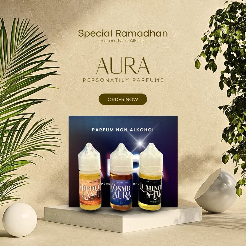 EILA AURA Parfum non Alkohol - Parfum Solat Non Alkohol
