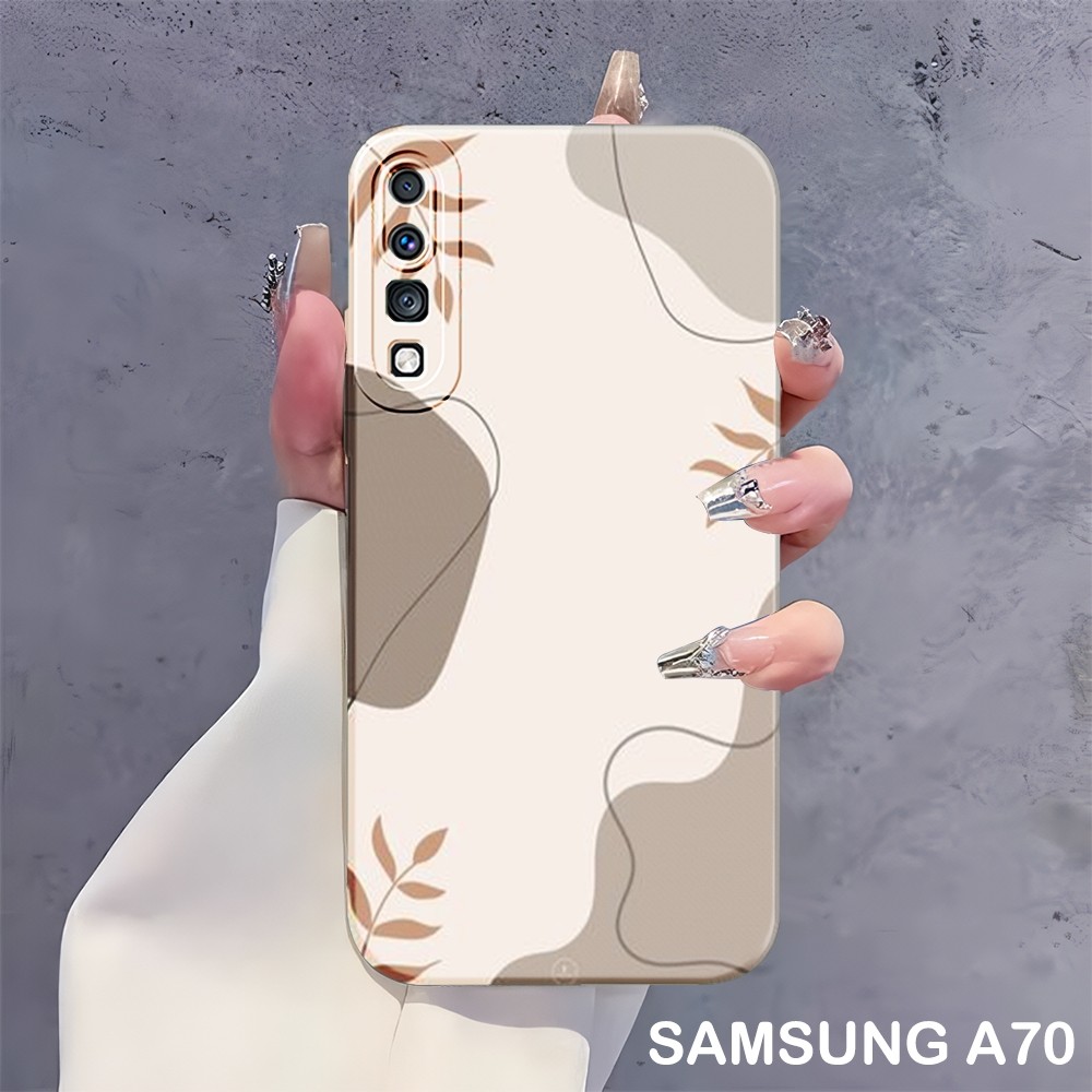 Cassing Hp Samsung A70 A50 A50S A30S A7 2018 2019 - Protect Camera - Case Aesthetic - Case macaroon 