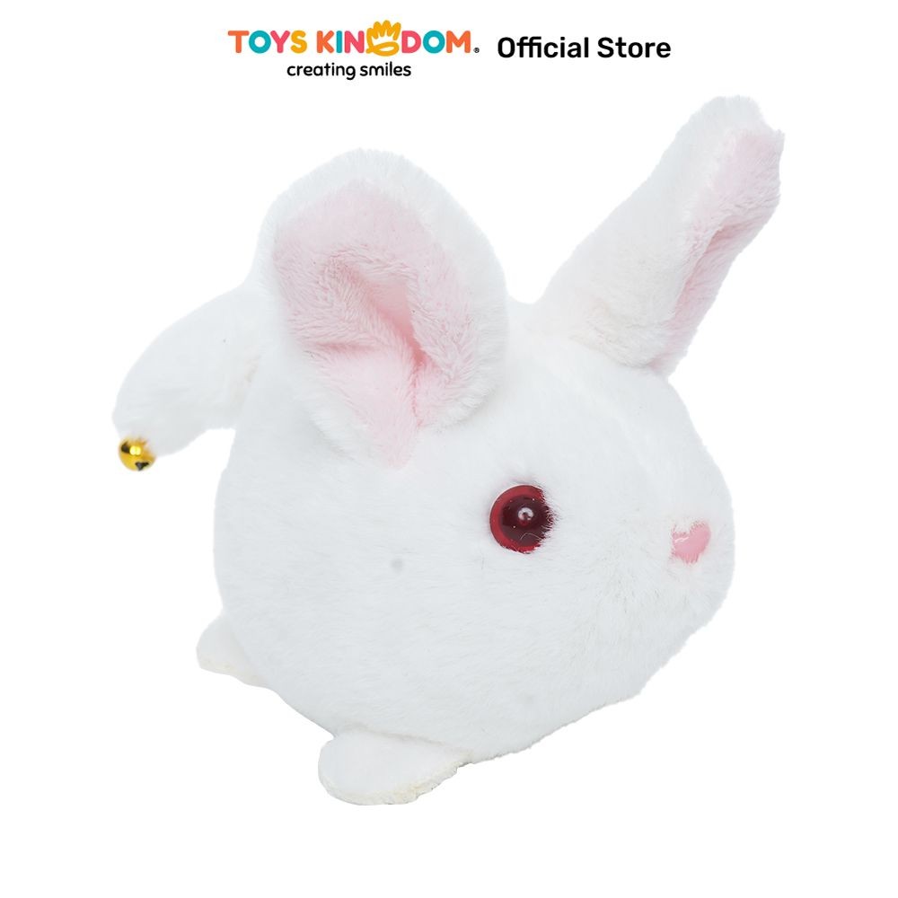 Toys Kingdom Pretty Missy Boneka Wagging Tail Rabbit - Putih Toys Kids Toy Boneka Kain Karakter Doll