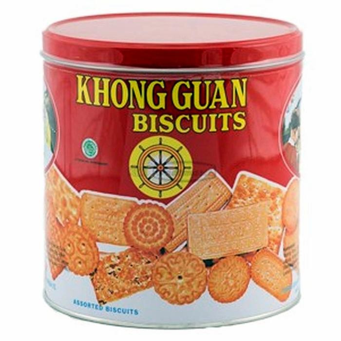 PROMO  Biskuit Kaleng Khong Guan 1600 gr|Khong Guan Kaleng 650gr KHONG GUAN - KECIL (650gr)