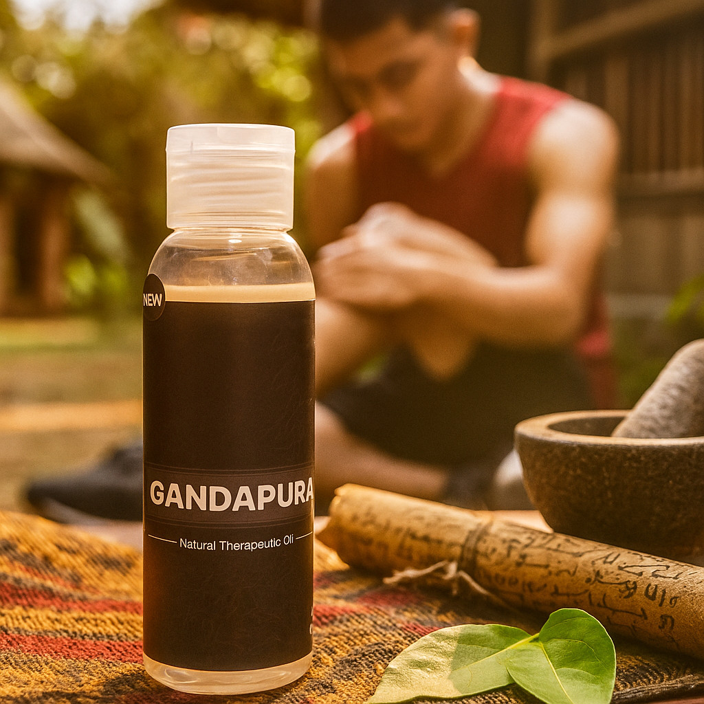 Minyak Gandapura Obat Gosok Herbal Alami Untuk Keseleo Pegal Kesemutan 100 ml