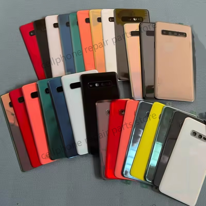 Back Glass battery cover case for Samsung Galaxy S10 S10+ S10Plus S10 5G SM-G977N/B/U G9750 G9730 Ba