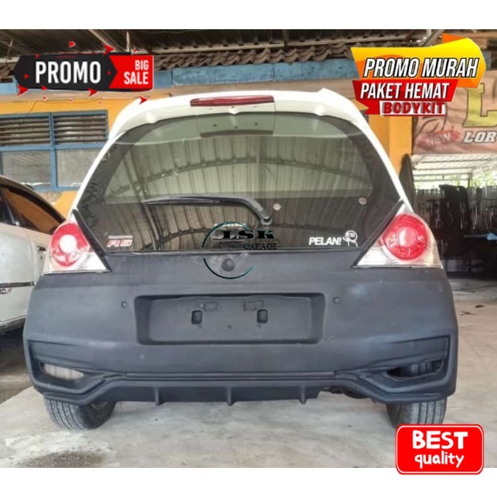 Bodykit Brio New Gk5 Full Bumper Belakang lha yo